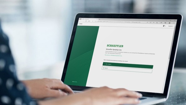 The whistle-blower system allows Schaeffler employees and external whistle-blowers worldwide to report breaches of laws or regulations.