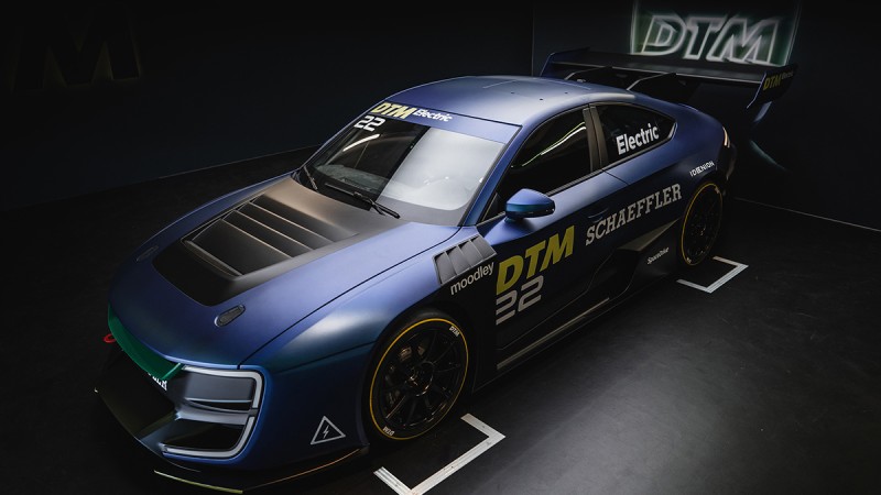 The DTM Electric Democar is a Schaeffler development.