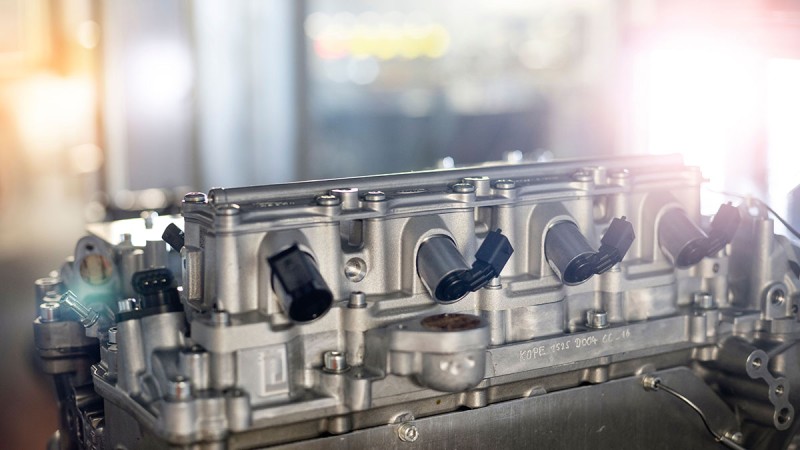 UniAir, the fully-variable electrohydraulic valve control system contributes to reduced fuel consumption.