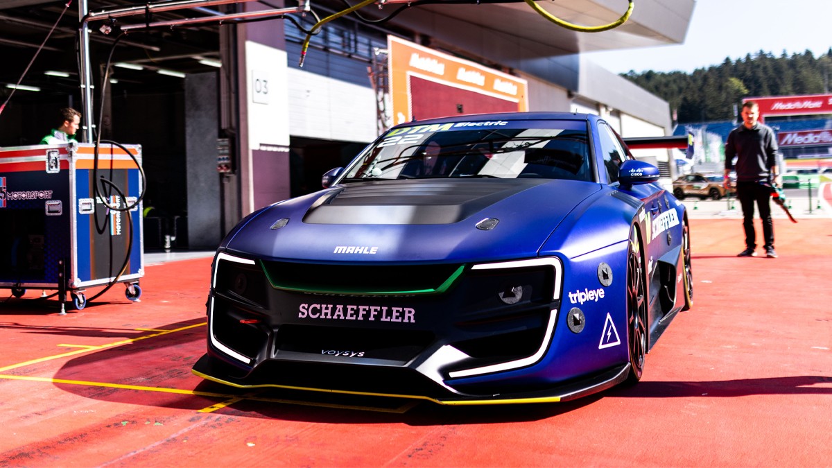 Debut for the new sound of motorsport: the DTM Electric shortly before the sound run at the Red Bull Ring