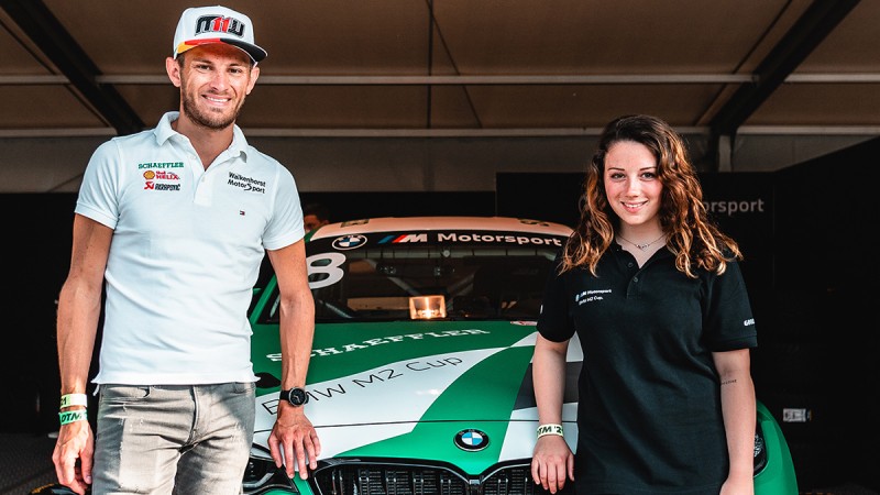 Schaeffler brand ambassador Marco Wittmann will act as mentor for Carrie Schreiner this season.