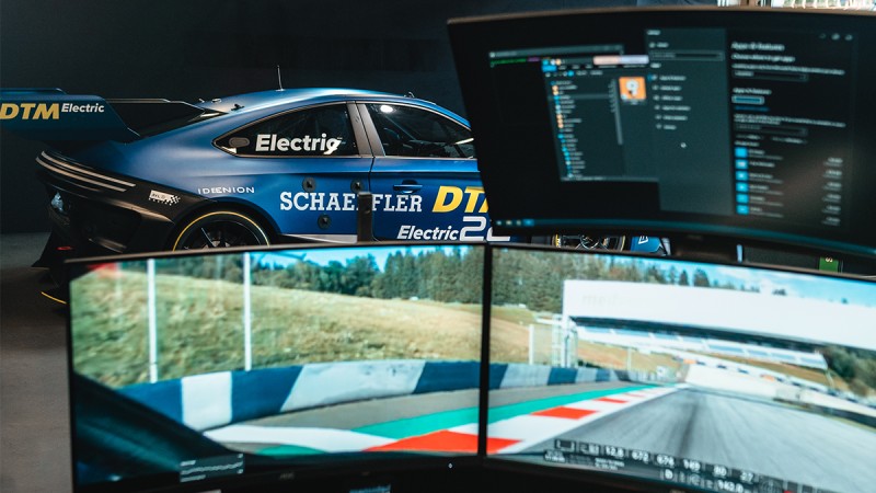„Remote run“ of the DTM Electric Democar