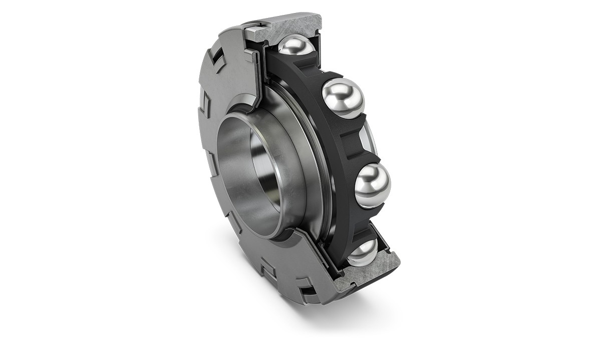 Figure 13: Ball bearing with integrated shunt element