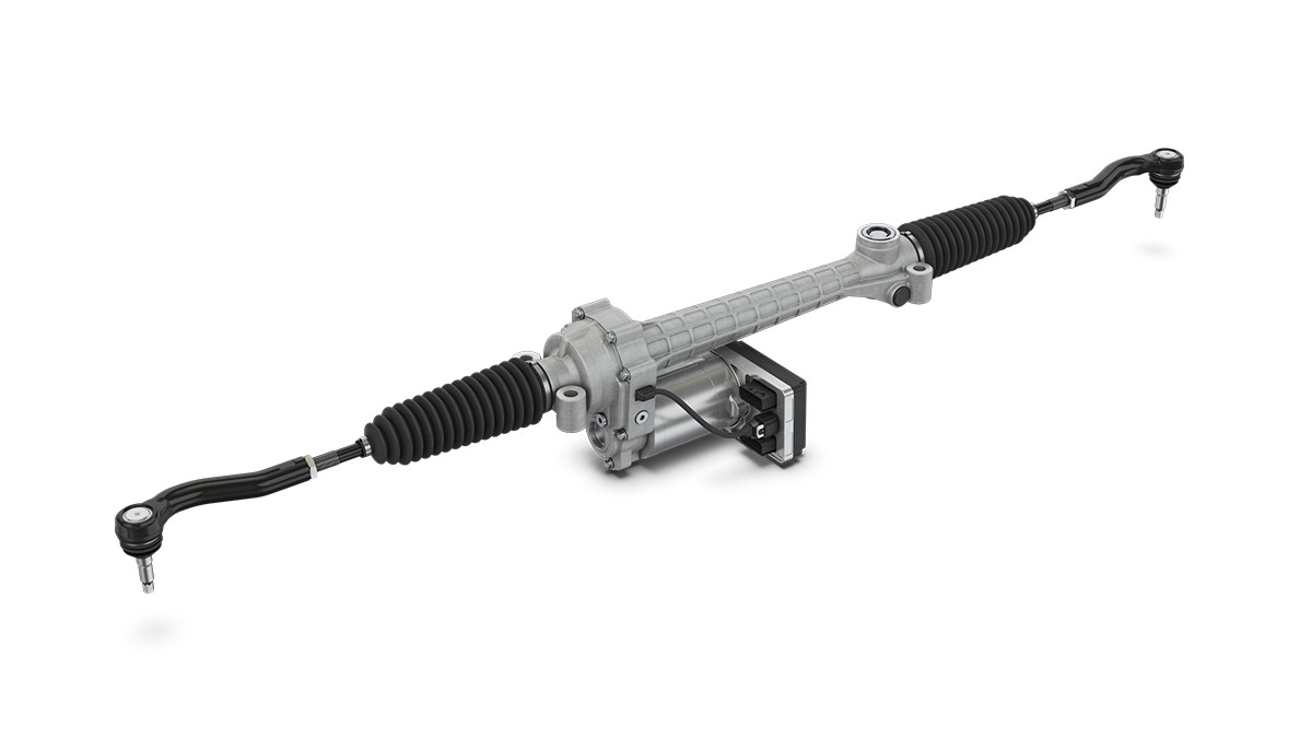 Figure 14: Mechatronic road wheel actuator (RWA) with ball screw drive