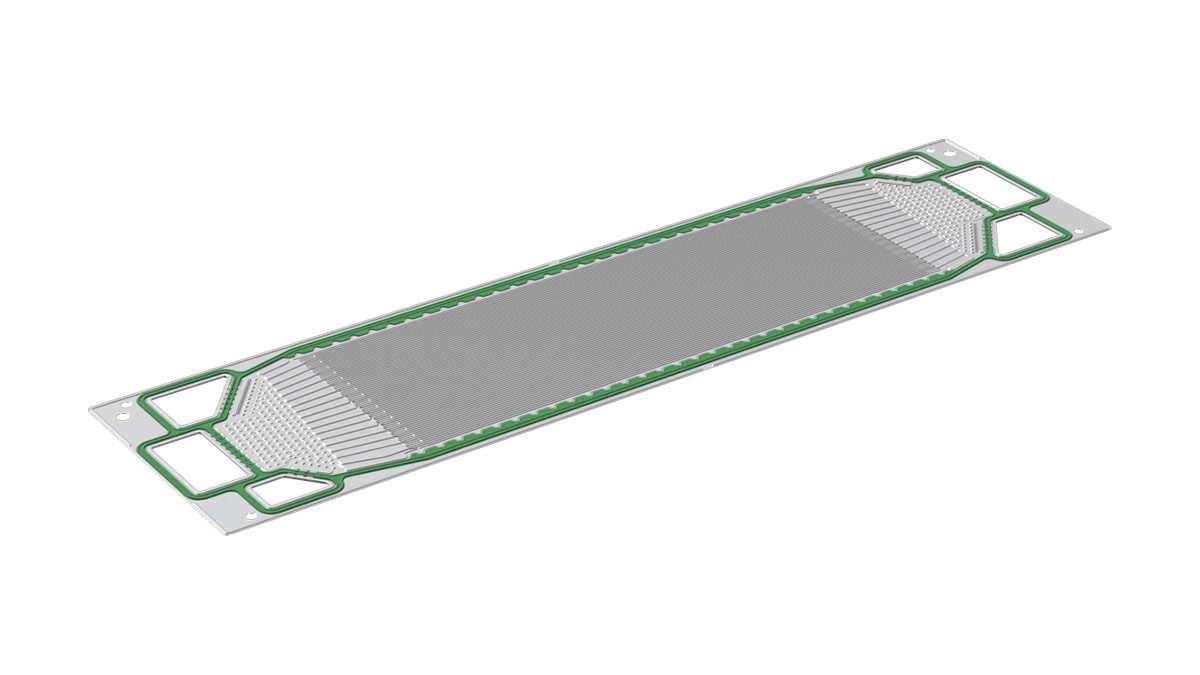 Figure 11: Metallic bipolar plate module including coating and applied seal
