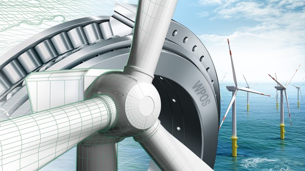 Expertise in bearing technology and service for wind turbines