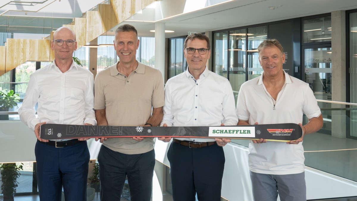 German Ski Association (DSV) counting on innovative ski technologies from Schaeffler