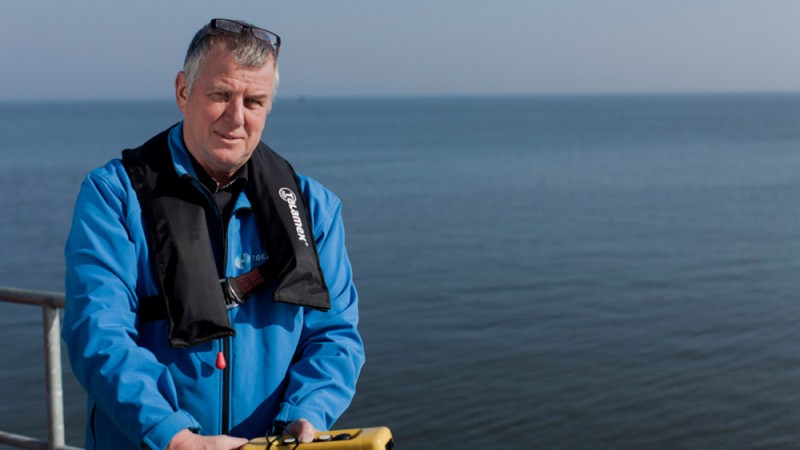 Hans van Breugel, CEO of Tocardo, the Dutch turbine manufacturer