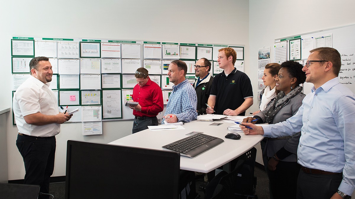 Plant Manager Dr. Sebastian Beetz and his team certainly have their hands full keeping pace with the growth going on around them.