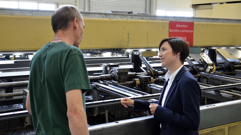 As plant manager, Tanja Weckend has a significant influence over the strategy of her factory.